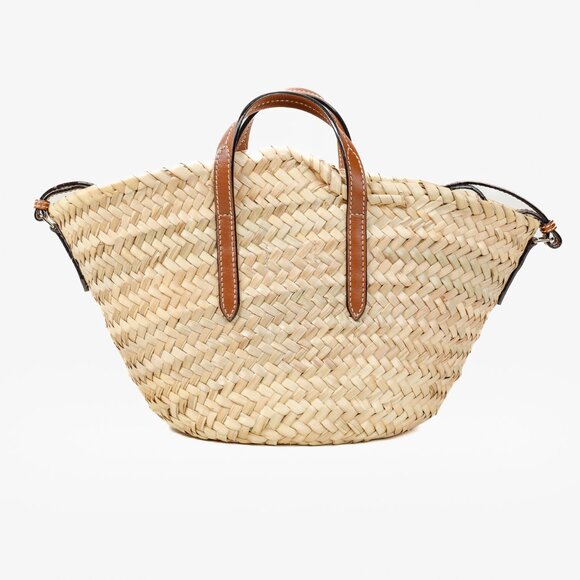 Jimmy Choo Macy Small Raffia Cross-Body Tote Bag - Picture 4 of 15